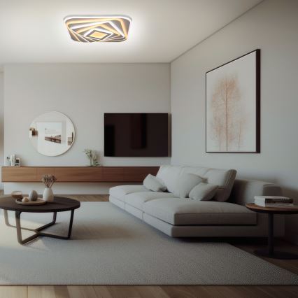 Brilagi - LED Stmievateľné stropné svietidlo MODERN LED/210W/230V 2700-6500K 55x55 cm + diaľkové ovládanie