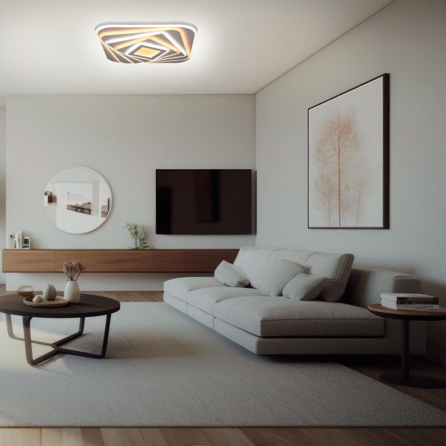 Brilagi - LED Stmievateľné stropné svietidlo MODERN LED/210W/230V 2700-6500K 55x55 cm + diaľkové ovládanie