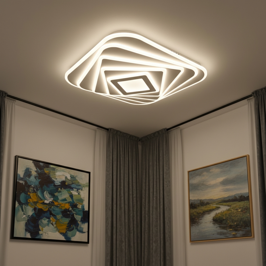 Brilagi - LED stmievateľné stropné svietidlo MODERN LED/210W/230V 3000-6000K 55x55 cm + diaľkové ovládanie