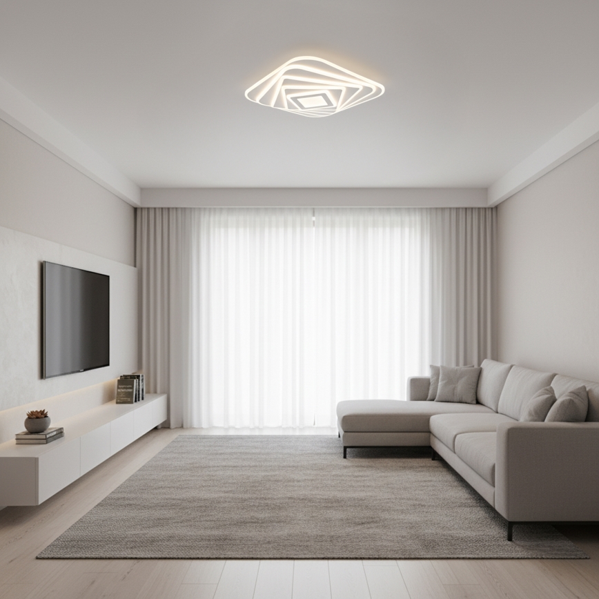 BRILAGI - LED Stmievateľné stropné svietidlo MODERN LED/210W/230V 3000-6000K 55x55 cm + diaľkové ovládanie