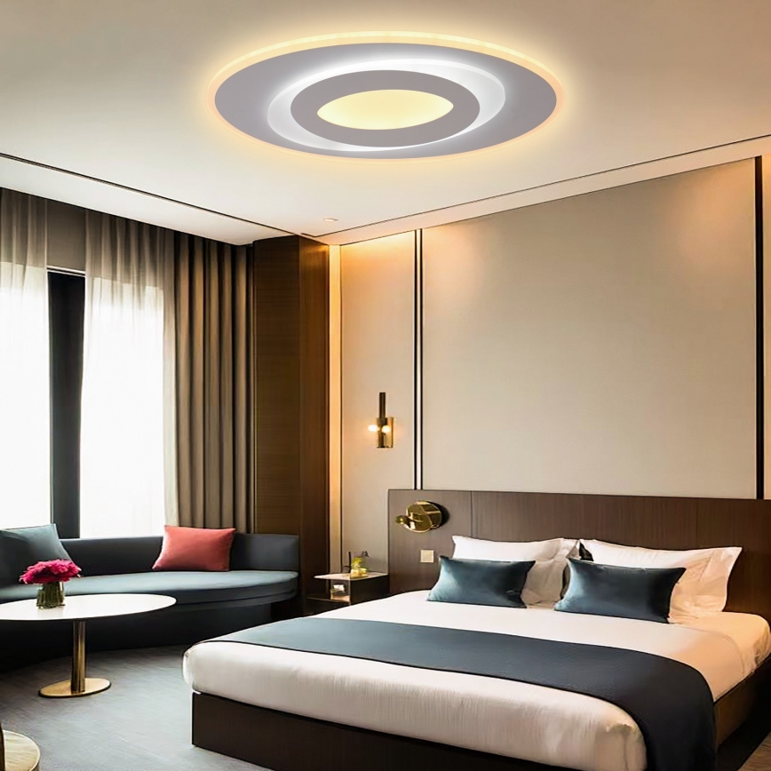Brilagi - LED Stmievateľné stropné svietidlo MODERN LED/45W/230V 2700-6500K 20x40 cm + diaľkové ovládanie