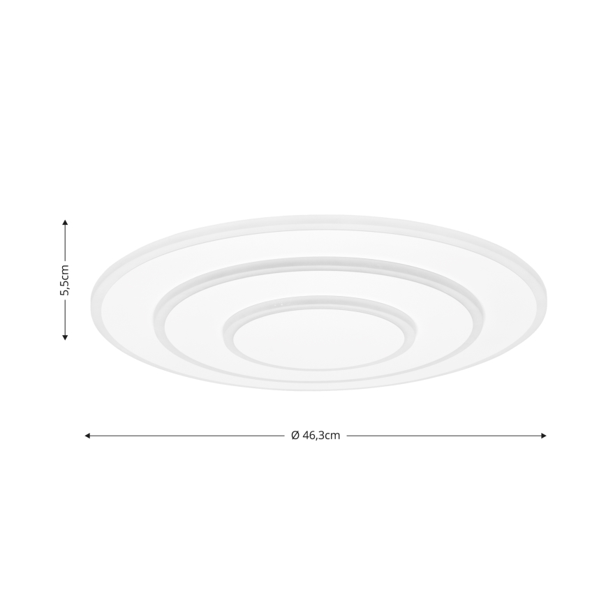 Brilagi - LED Stmievateľné stropné svietidlo MODERN LED/58W/230V 2700-6500K pr. 46,3 cm + diaľkové ovládanie