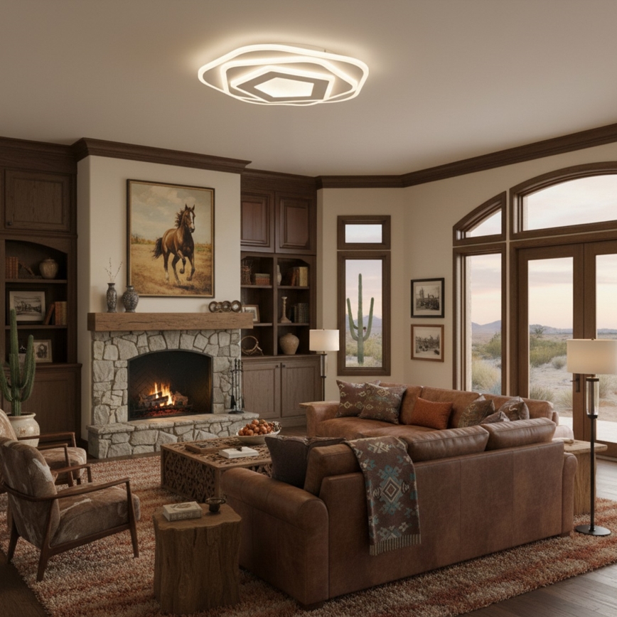 Brilagi - LED stmievateľné stropné svietidlo MODERN LED/64W/230V 3000-6000K pr. 40 cm + diaľkové ovládanie