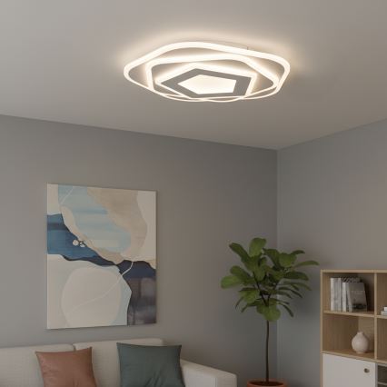 Brilagi - LED stmievateľné stropné svietidlo MODERN LED/64W/230V 3000-6000K pr. 40 cm + diaľkové ovládanie