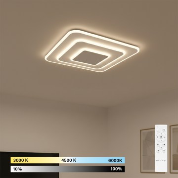 Brilagi - LED Stmievateľné stropné svietidlo MODERN LED/72W/230V 3000-6000K 46,6x46,6 cm + diaľkové ovládanie