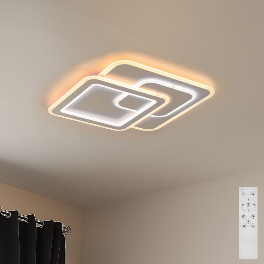 Brilagi - LED Stmievateľné stropné svietidlo MODERN LED/80W/230V 2700-6500K 52,5x52,5 cm + diaľkové ovládanie