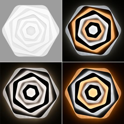 Brilagi - LED Stmievateľné stropné svietidlo MODERN LED/85W/230V 2700-6500K pr. 53 cm + diaľkové ovládanie