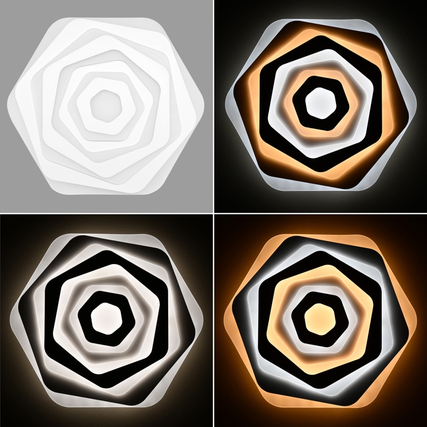 Brilagi - LED Stmievateľné stropné svietidlo MODERN LED/85W/230V 2700-6500K pr. 53 cm + diaľkové ovládanie