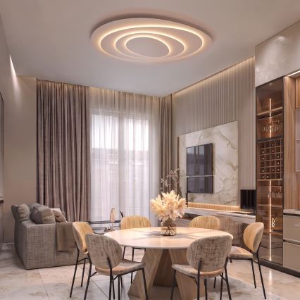 BRILAGI - LED Stmievateľné stropné svietidlo MODERN MAXI LED/105W/230V 3000-6000K 83,5x100 cm + diaľkové ovládanie