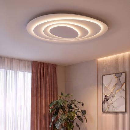 BRILAGI - LED Stmievateľné stropné svietidlo MODERN MAXI LED/87W/230V 3000-6000K 67x80 cm + diaľkové ovládanie