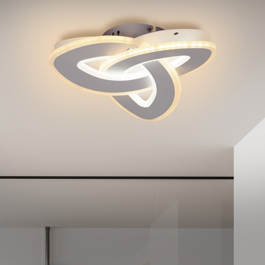 Brilagi - LED Stmievaťelné stropné svietidlo MODERN MINI LED/49W/230V 3000/4000/6000K 30x30 cm + diaľkové ovládanie