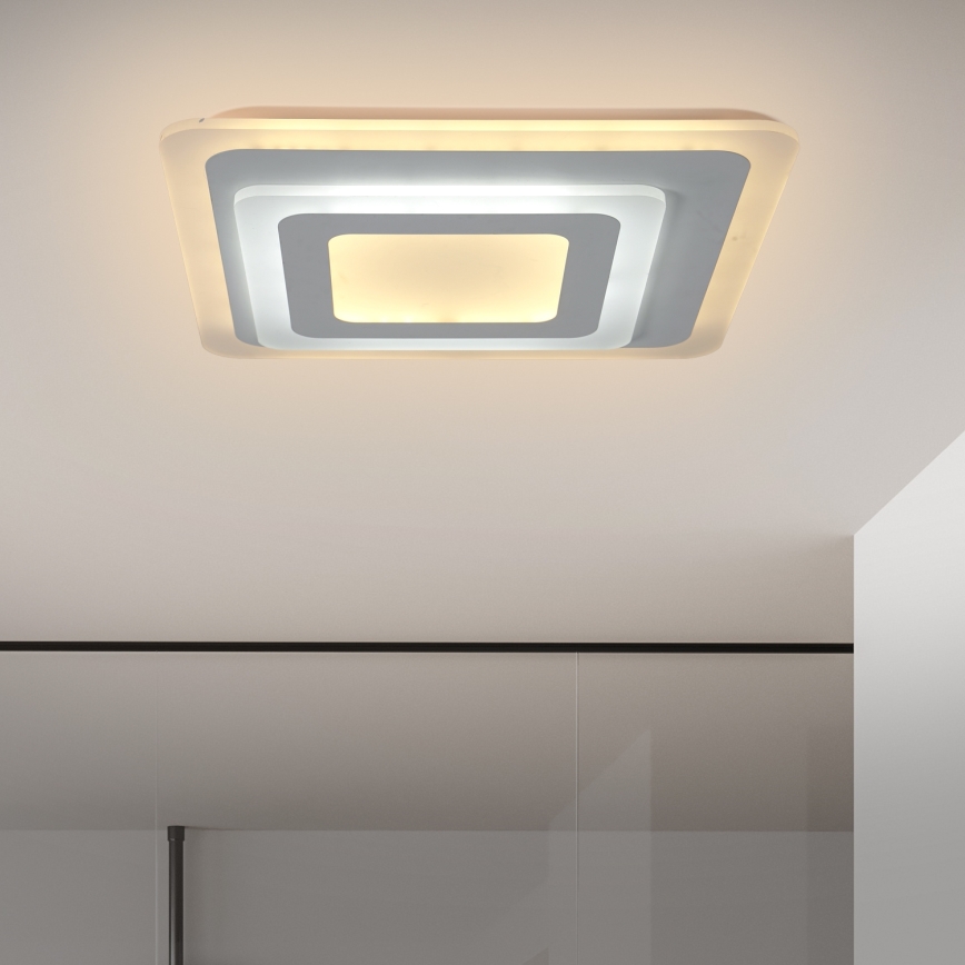 Brilagi - LED Stmievaťelné stropné svietidlo MODERN MINI LED/65W/230V 3000/4000/6000K 37x37 cm + diaľkové ovládanie