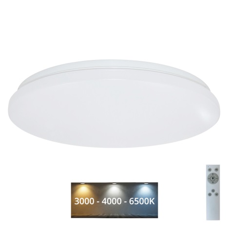 Brilagi - LED Stmievateľné stropné svietidlo OPAL LED/24W/230V 3000-6500K + diaľkové ovládanie