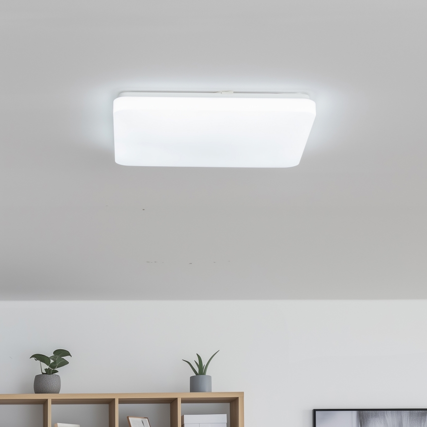 Brilagi - LED stmievateľné stropné svietidlo OPAL LED/24W/230V 37,5x37,5 cm 3000/4000/6500K + diaľkové ovládanie