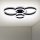 Brilagi - LED Stmievaťelné stropné svietidlo ORBITS LED/49W/230V 3000/4000/6000K + diaľkové ovládanie