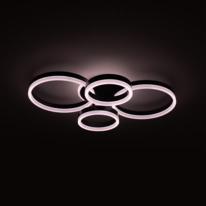 Brilagi - LED Stmievaťelné stropné svietidlo ORBITS LED/49W/230V 3000-6000K + diaľkové ovládanie