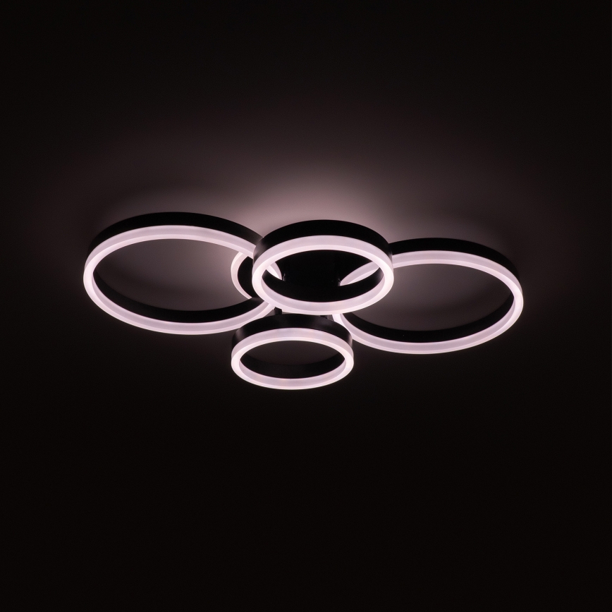 Brilagi - LED Stmievaťelné stropné svietidlo ORBITS LED/49W/230V 3000-6000K + diaľkové ovládanie