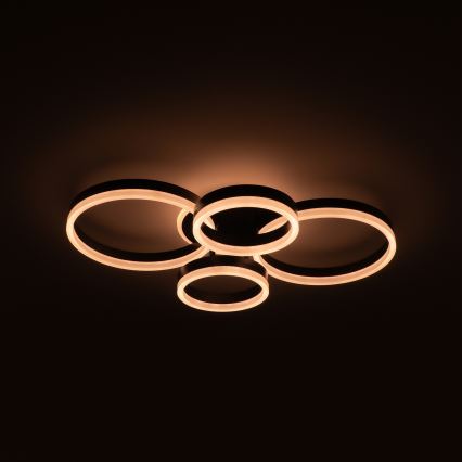 Brilagi - LED Stmievaťelné stropné svietidlo ORBITS LED/49W/230V 3000-6000K + diaľkové ovládanie