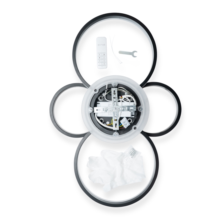 Brilagi - LED Stmievaťelné stropné svietidlo ORBITS LED/49W/230V 3000-6000K + diaľkové ovládanie