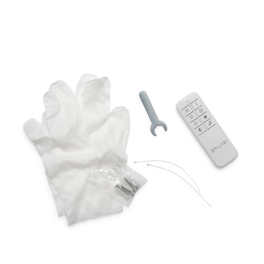 Brilagi - LED Stmievaťelné stropné svietidlo ORBITS LED/49W/230V 3000-6000K + diaľkové ovládanie