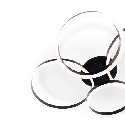 Brilagi - LED Stmievaťelné stropné svietidlo ORBITS LED/52W/230V 3000-6000K + diaľkové ovládanie