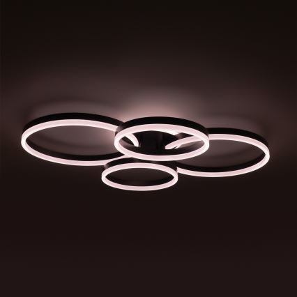 Brilagi - LED Stmievaťelné stropné svietidlo ORBITS LED/52W/230V 3000-6000K + diaľkové ovládanie