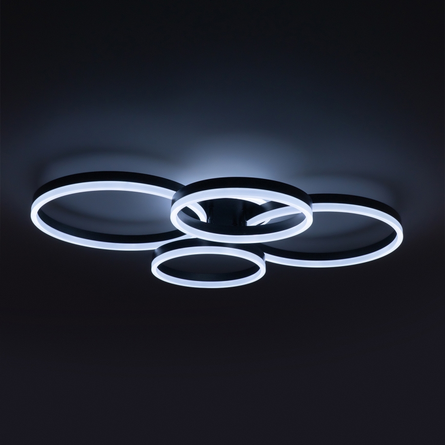 Brilagi - LED Stmievaťelné stropné svietidlo ORBITS LED/52W/230V 3000-6000K + diaľkové ovládanie