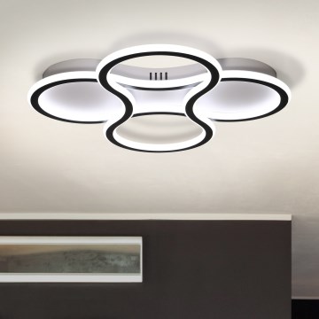 Brilagi - LED Stmievaťelné stropné svietidlo ORELLI LED/53W/230V 3000/4000/6000K + diaľkové ovládanie
