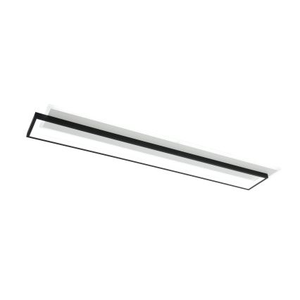 Brilagi - LED Stmievateľné stropné svietidlo OUTLINE LED/90W/230V 3000-6000K 18x100 cm biela/čierna + diaľkové ovládanie