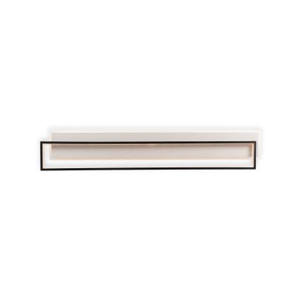 Brilagi - LED Stmievateľné stropné svietidlo OUTLINE LED/90W/230V 3000-6000K 18x100 cm biela/čierna + diaľkové ovládanie