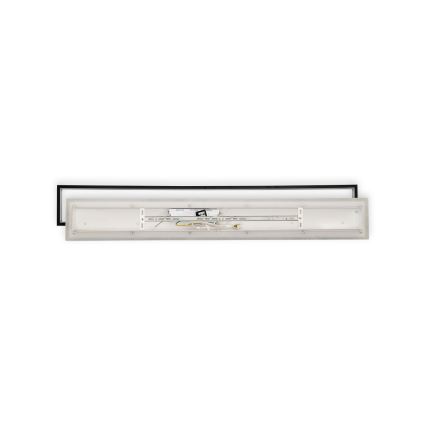 Brilagi - LED Stmievateľné stropné svietidlo OUTLINE LED/90W/230V 3000-6000K 18x100 cm biela/čierna + diaľkové ovládanie