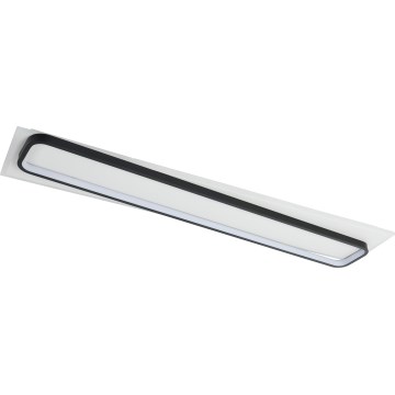 Brilagi - LED Stmievateľné stropné svietidlo OUTLINE LED/90W/230V 3000-6000K 18x100 cm biela/čierna + diaľkové ovládanie