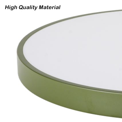 Brilagi - LED stmievateľné stropné svietidlo POOL LED/48W/230V 3000-6000K priemer 40 cm zelené + diaľkové ovládanie