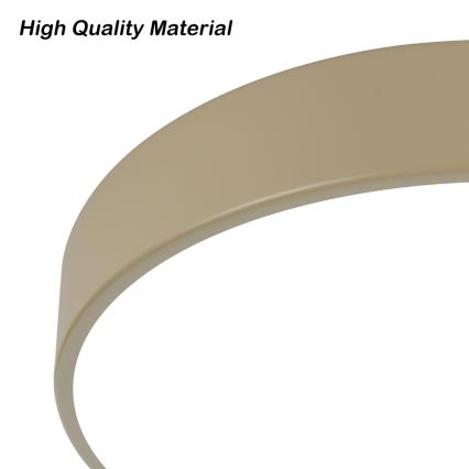 Brilagi - LED stmievateľné stropné svietidlo POOL LED/48W/230V 3000-6000K pr. 40 cm zlaté + diaľkové ovládanie