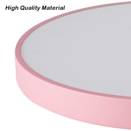 Brilagi - LED stmievateľné stropné svietidlo POOL LED/60W/230V 3000-6000K pr. 50 cm ružová + diaľkové ovládanie