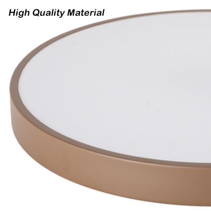 Brilagi - Stmievateľné LED stropné svietidlo POOL LED/60W/230V 3000-6000K pr. 60 cm hnedé + diaľkové ovládanie