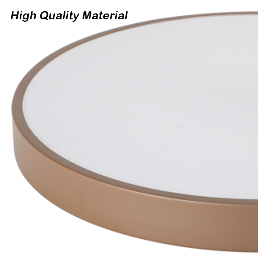 Brilagi - Stmievateľné LED stropné svietidlo POOL LED/60W/230V 3000-6000K pr. 60 cm hnedé + diaľkové ovládanie