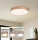 Brilagi - LED stmievateľné stropné svietidlo POOL LED/60W/230V 3000-6000K pr. 50 cm bronzové + diaľkové ovládanie