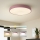 Brilagi - LED stmievateľné stropné svietidlo POOL LED/60W/230V 3000-6000K pr. 50 cm ružová + diaľkové ovládanie