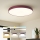 Brilagi - LED stmievateľné stropné svietidlo POOL LED/60W/230V 3000–6000K pr. 60 cm burgundské + diaľkové ovládanie