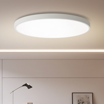 Brilagi - LED Stmievateľné stropné svietidlo POOL SMART LED/128W/230V 3000-6000K pr. 100 cm Wi-Fi Tuya biele + diaľkové ovládanie