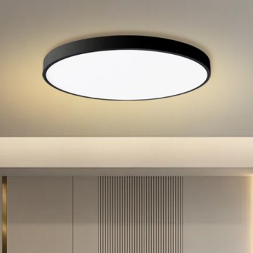 Brilagi - LED Stmievateľné stropné svietidlo POOL SMART LED/128W/230V 3000-6000K pr. 100 cm Wi-Fi Tuya čierna + diaľkové ovládanie