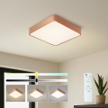 BRILAGI - LED Stmievateľné stropné svietidlo POOL SQUARE LED/48W/230V 3000-6000K 50x50 cm medené + diaľkové ovládanie