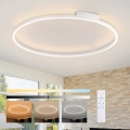 Brilagi - LED Stmievateľné stropné svietidlo PORTOFINO LED/85W/230V 3000-6000K pr. 120 cm biela + diaľkové ovládanie