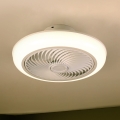 Brilagi - LED Stmievateľné stropné svietidlo s ventilátorom LED/30W/230V 3000-6500K biela + diaľkové ovládanie