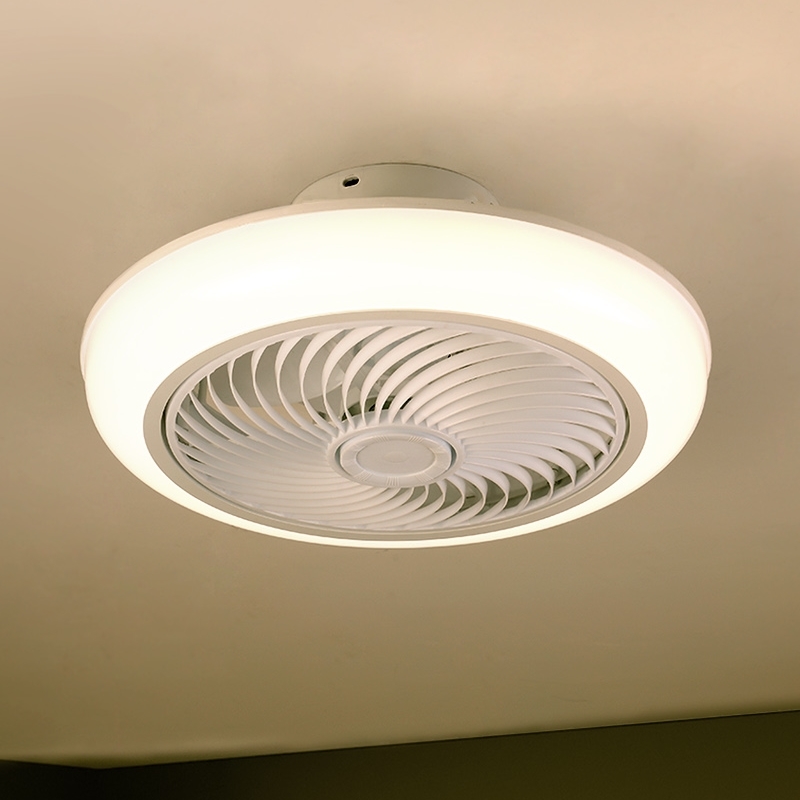 Brilagi - LED Stmievateľné stropné svietidlo s ventilátorom LED/30W/230V 3000-6500K biela + diaľkové ovládanie