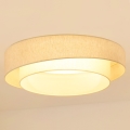 Brilagi - LED Stmievateľné stropné svietidlo SHINE LED/24W/230V 3000/4000/6500K krémová + diaľkové ovládanie