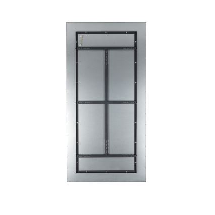 Brilagi - LED stmievateľné stropné svietidlo SLIMFRAME LED/80W/230V 120x60 cm 3000-6000K čierne + diaľkové ovládanie