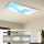 Brilagi - LED stmievateľné stropné svietidlo SLIMFRAME SKY LED/80W/230V 120x60 cm 3000-6000K strieborná/modrá + diaľkové ovládanie