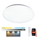 Brilagi - LED Stmievateľné stropné svietidlo SMART LED/24W/230V 2700-6500K Wi-Fi Tuya + diaľkové ovládanie